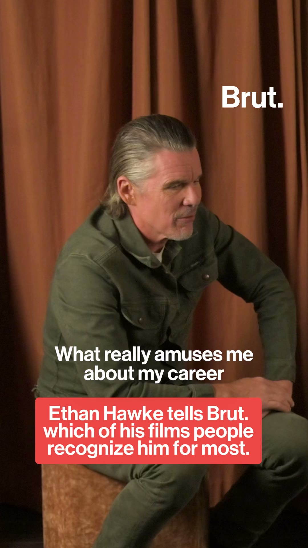 Ethan Hawke talks to Brut. about his most famous films.