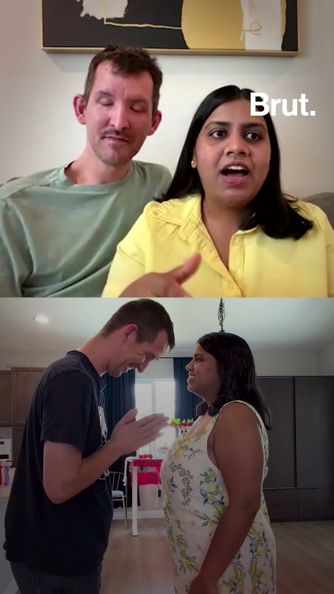 The love story of Megha and Mitchell