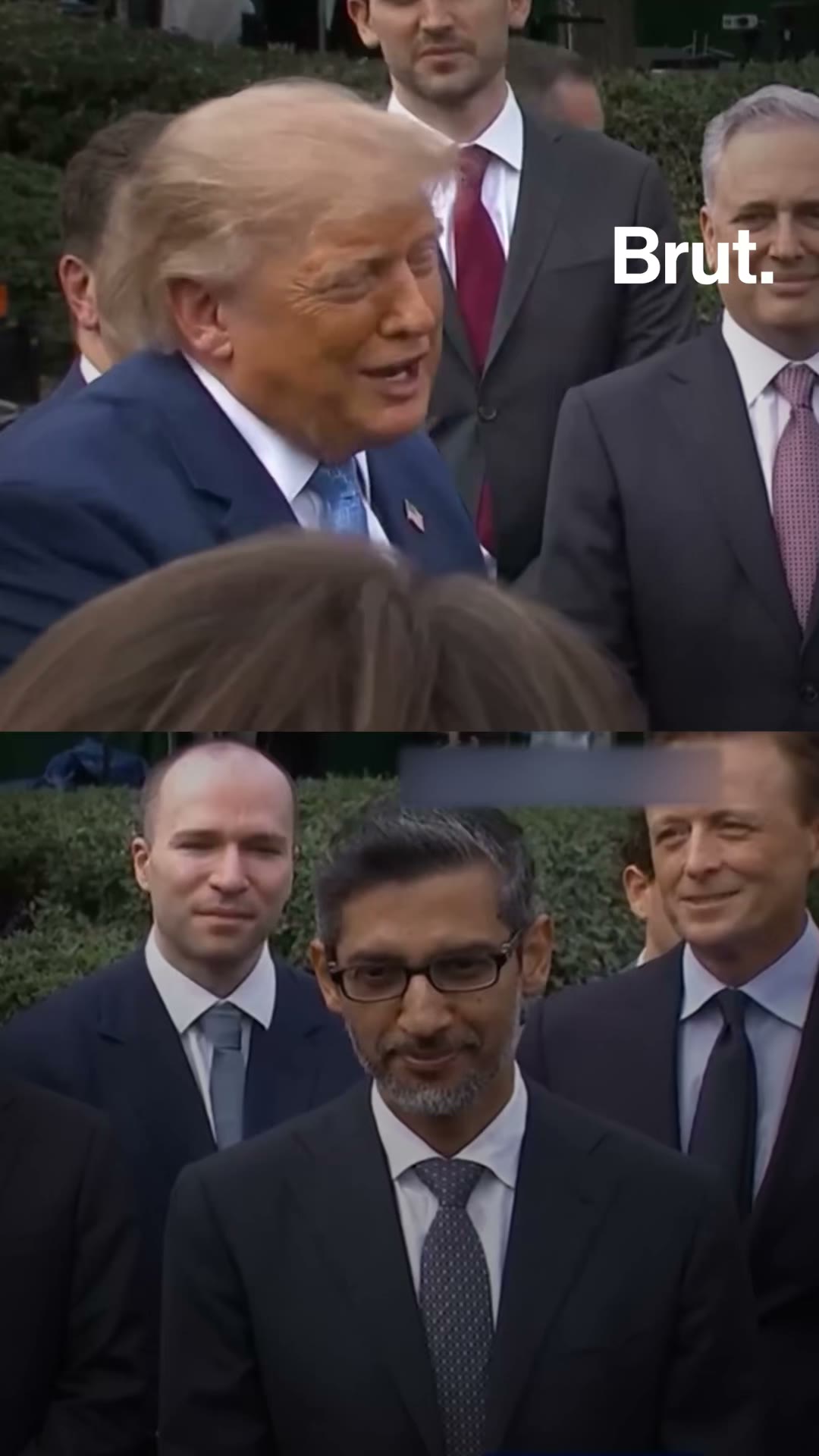 Why did Donald Trump call Sundar Pichai a "monster"?