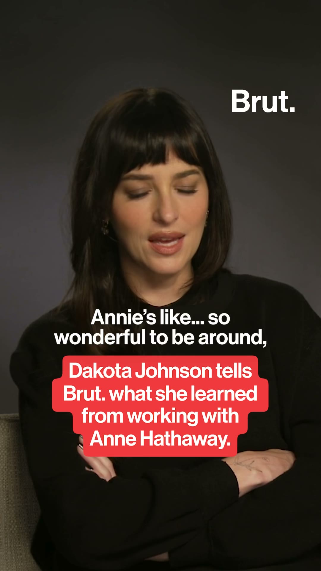 Dakota Johnson on what she learned from working with Anne Hathaway.