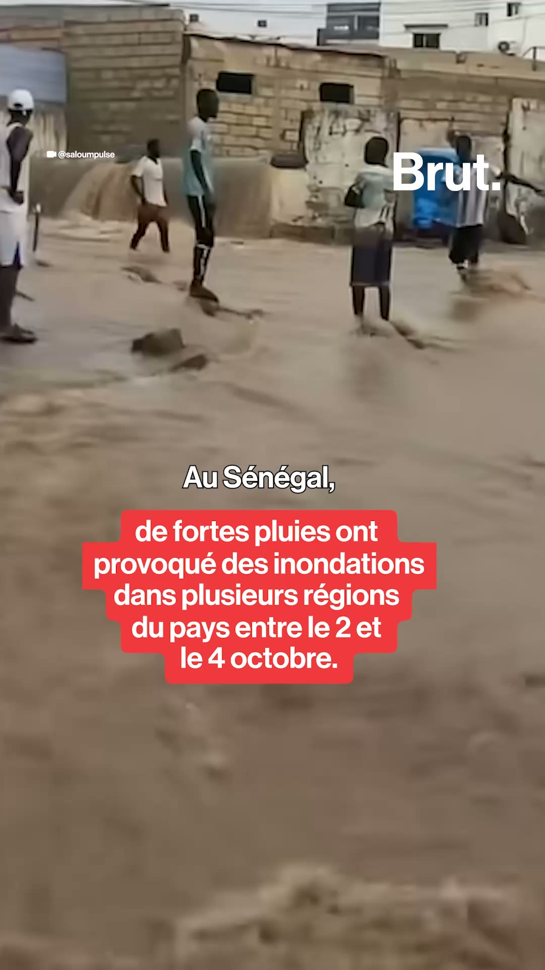 Sénégal : de fortes pluies provoquent des inondations dans plusieurs villes du pays
