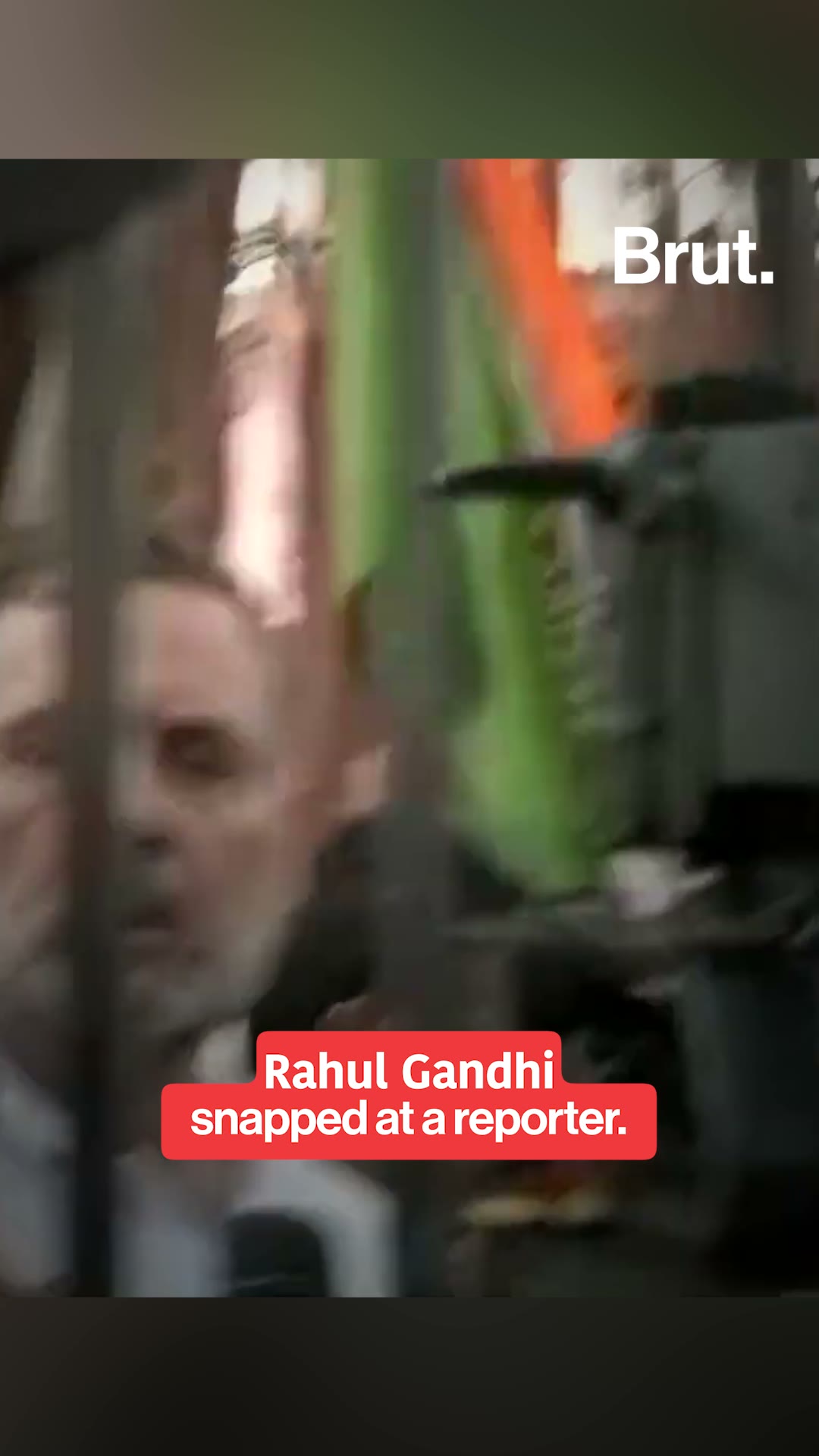 Why did Rahul Gandhi argue with a journalist?