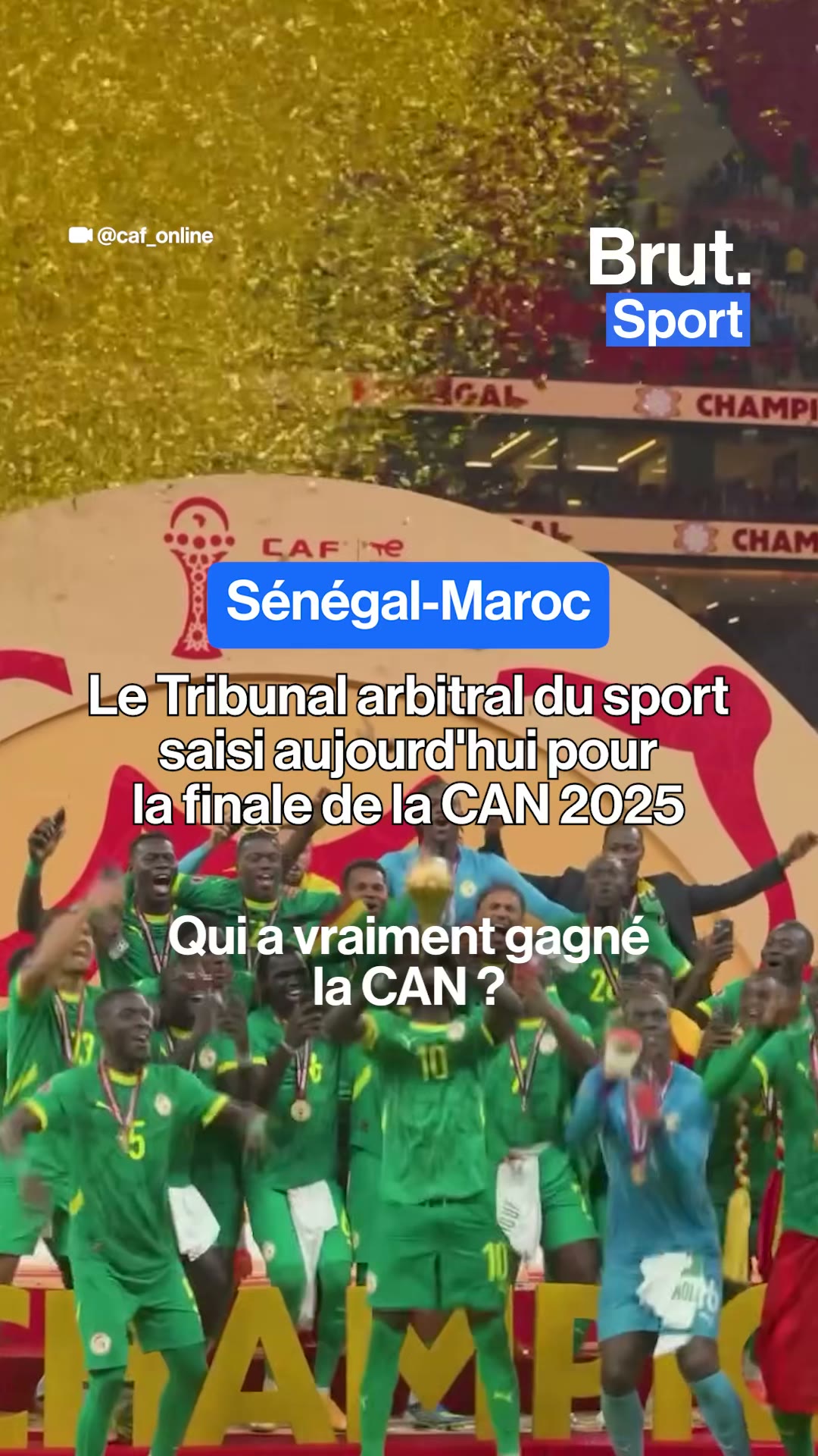 Sénégal-Maroc : le Tribunal arbitral du sport saisi aujourd'hui pour la finale de la CAN 2025