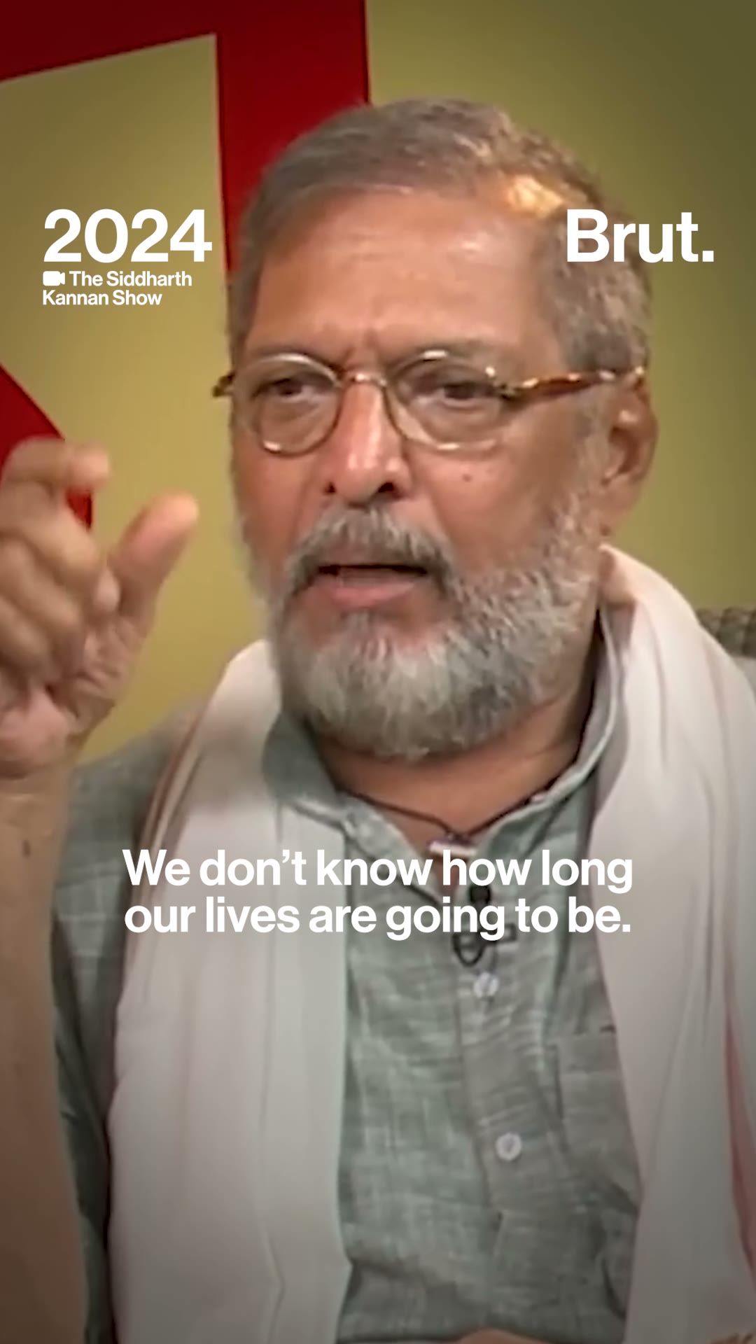 Nana Patekar's view on death