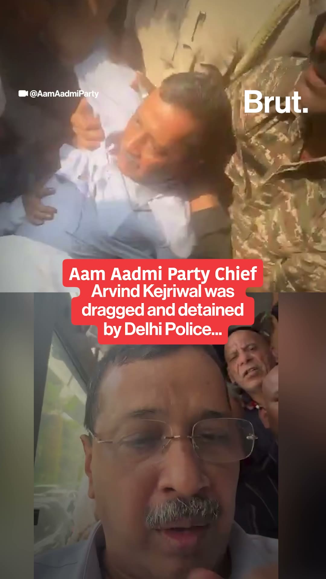 Arvind Kejriwal detained