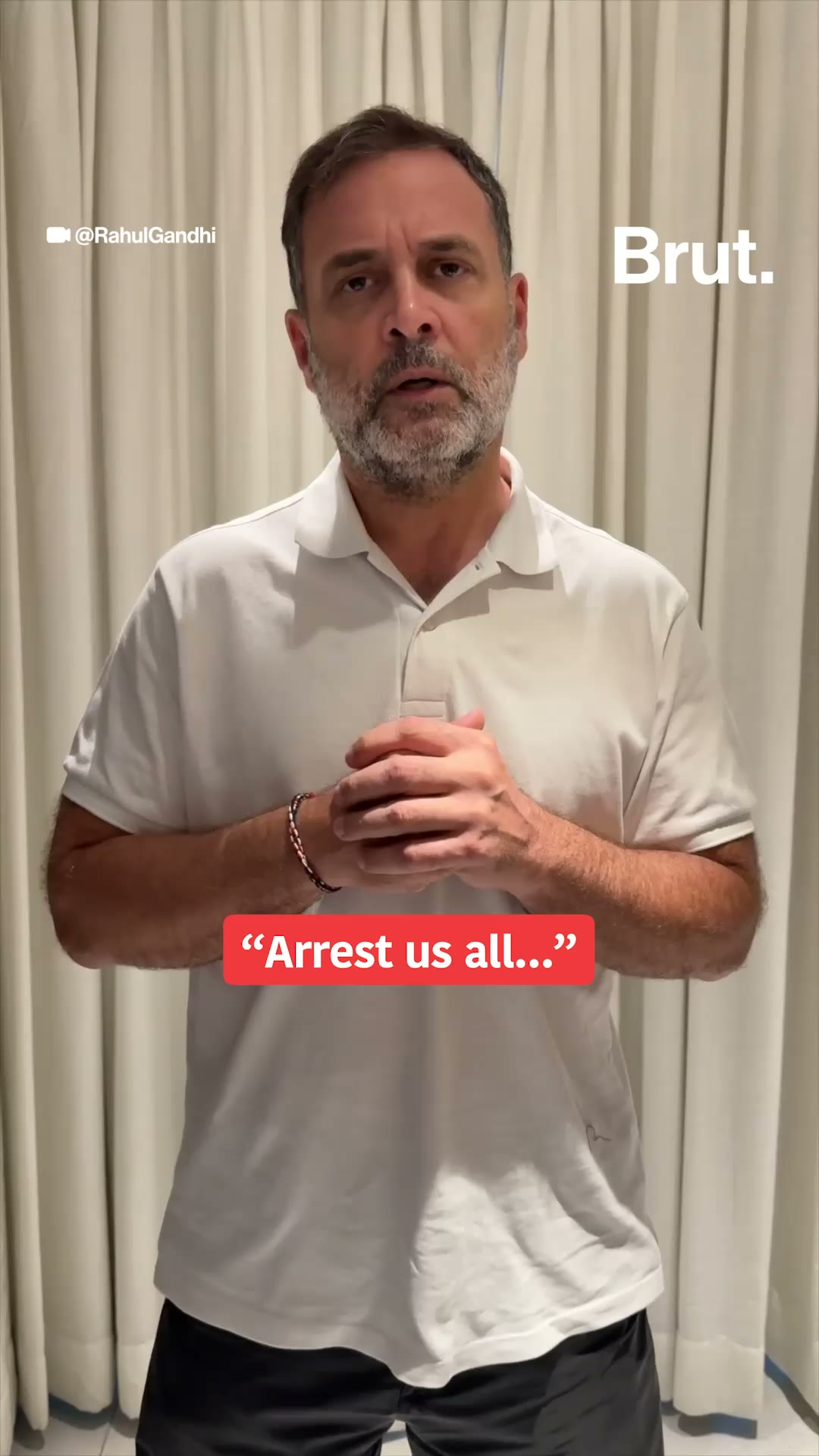Rahul Gandhi extends support to anti-SIR protesters