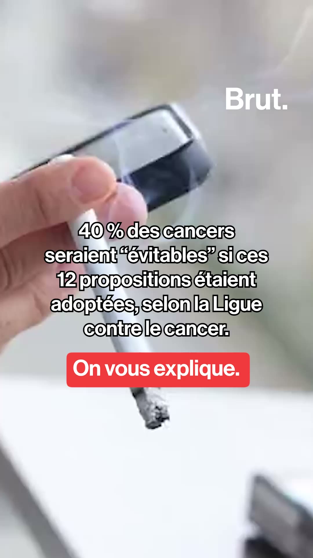 40% des cancers seraient “évitables” si ces 12 propositions étaient adoptées