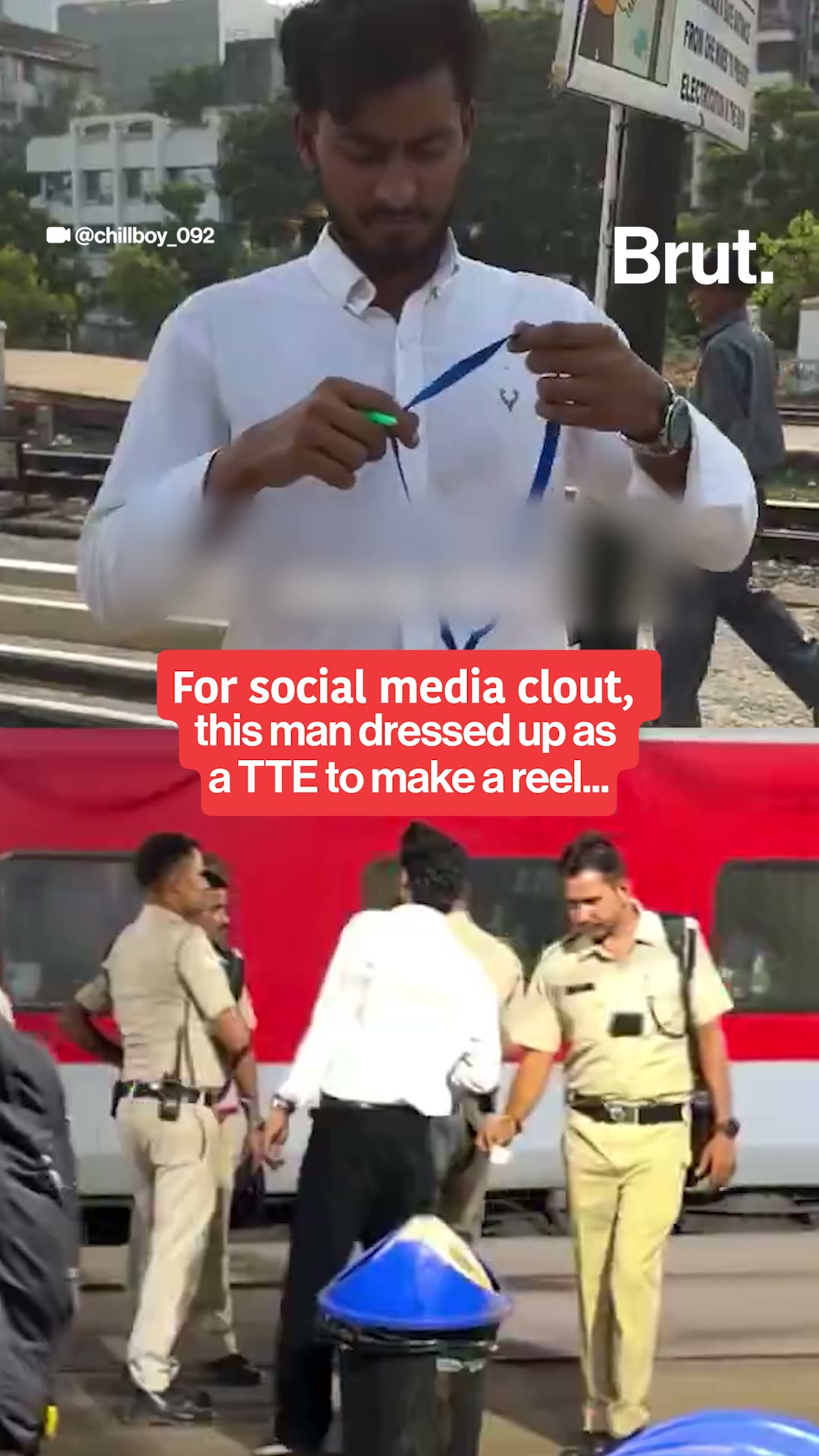 Surat Man Arrested for Posing as TTE to Make Railway Station Reel