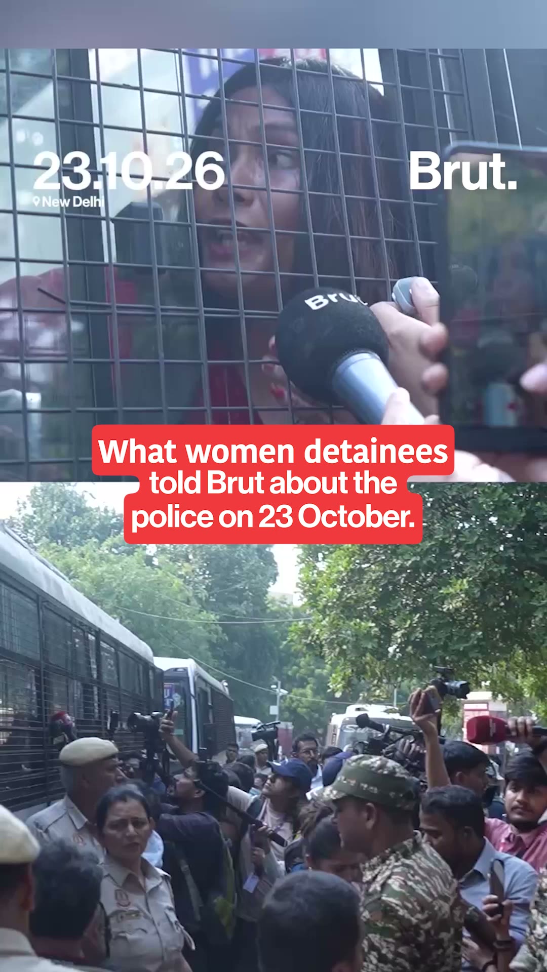 Women protesters made serious allegations against Delhi Police.