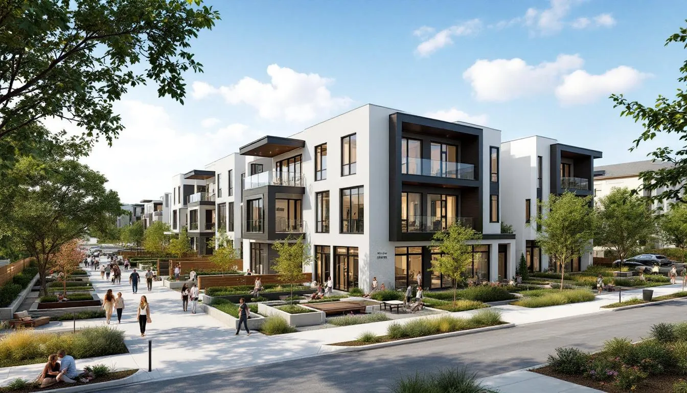 Community amenities available in Fort Worth townhome developments.