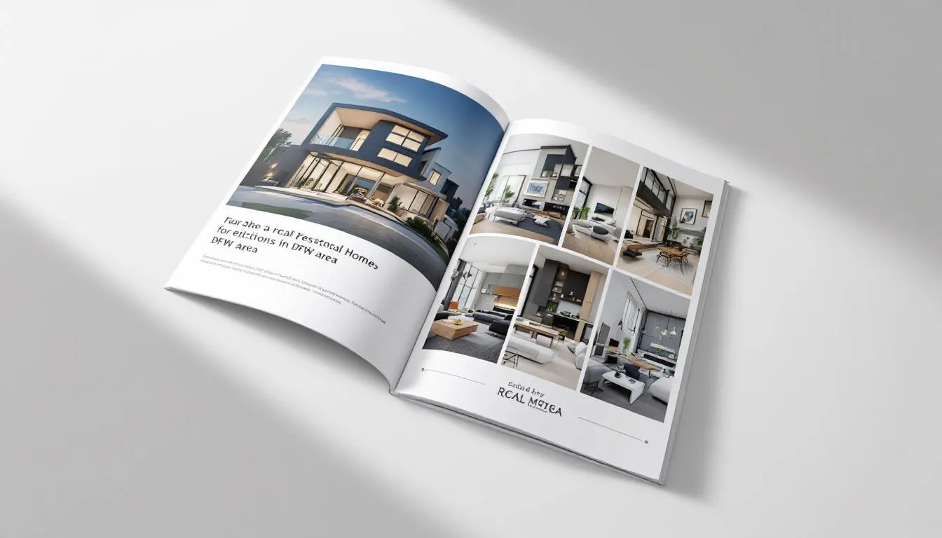 A view of the DFW real estate market showcasing various homes for sale in the area.