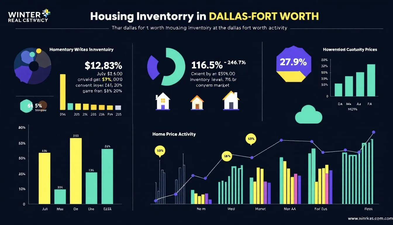 Trends in housing inventory in Dallas-Fort Worth area.