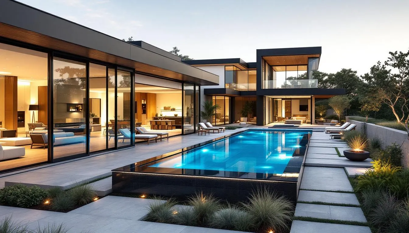 Luxury designer homes with resort style amenities in Dallas Fort Worth.