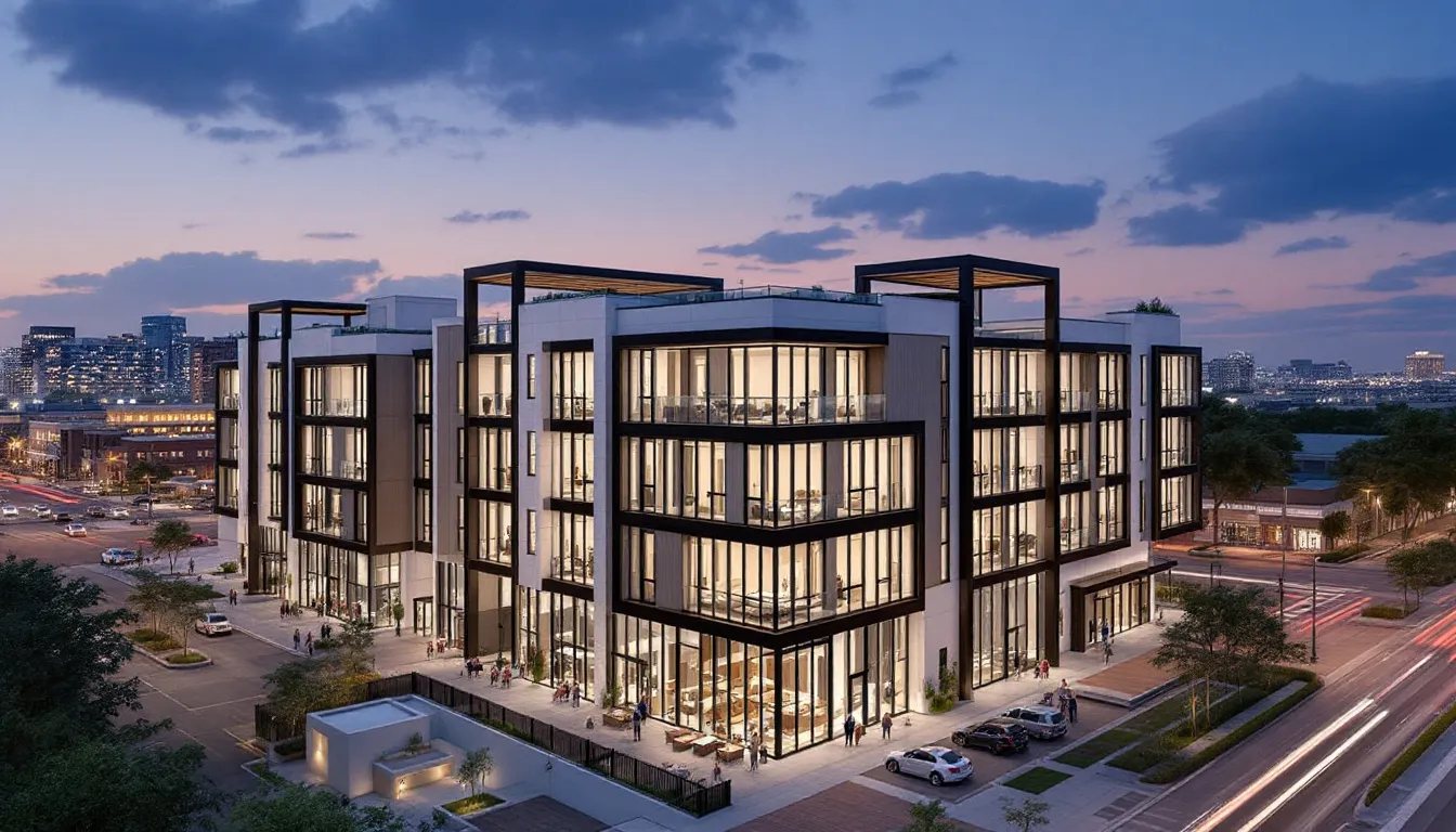 La Villita Condos and Townhomes showcasing modern designs and community features.