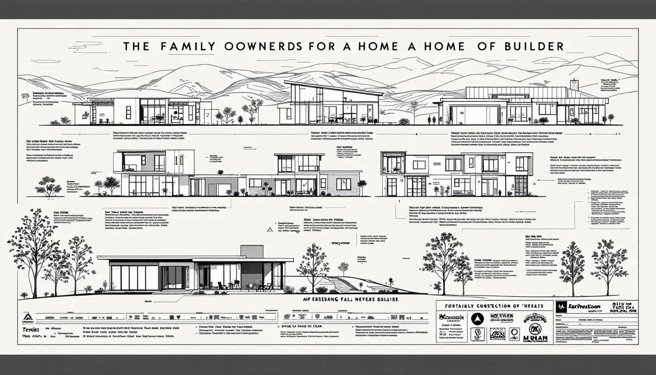 Family-owned builders showcasing craftsmanship in home construction.