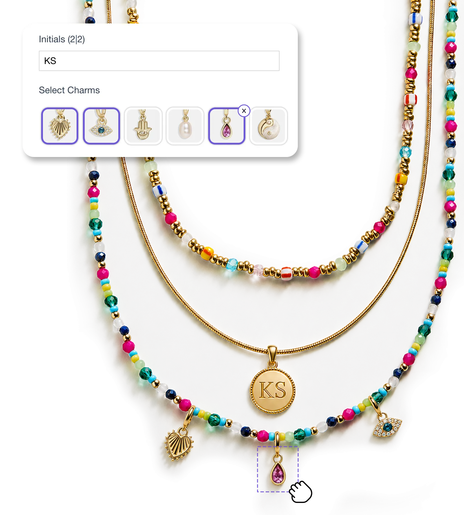 A preview of Customily’s personalization tool in action