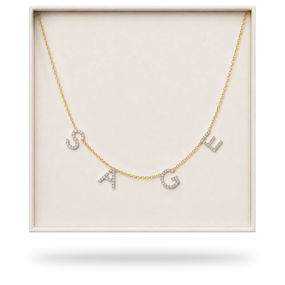 Customized name necklace