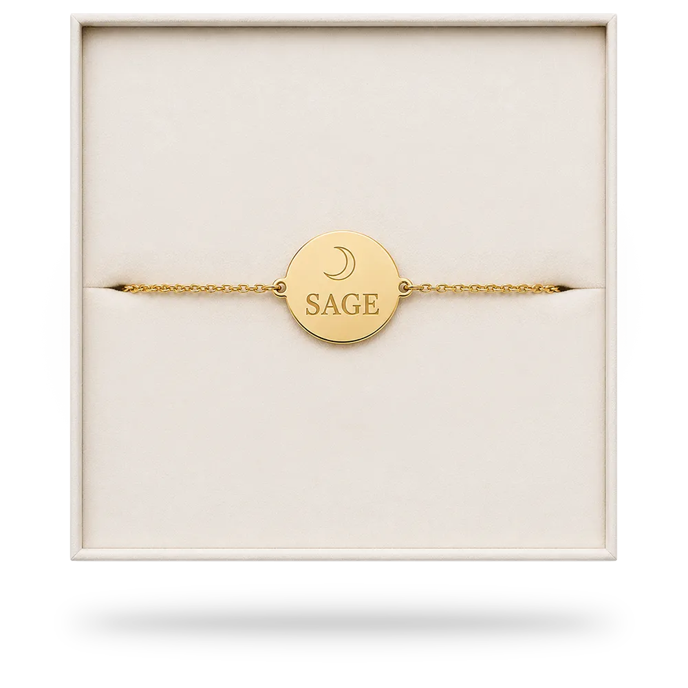 Customized engraved bracelet