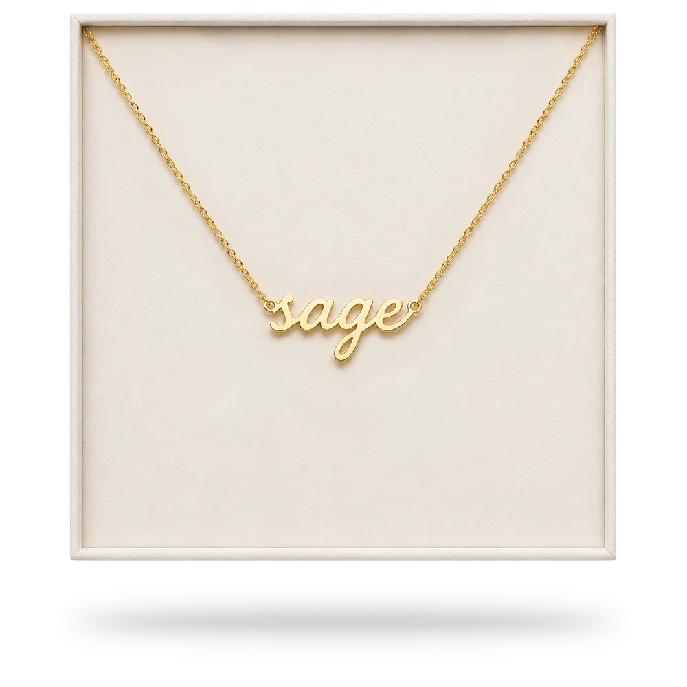 Customized name necklace