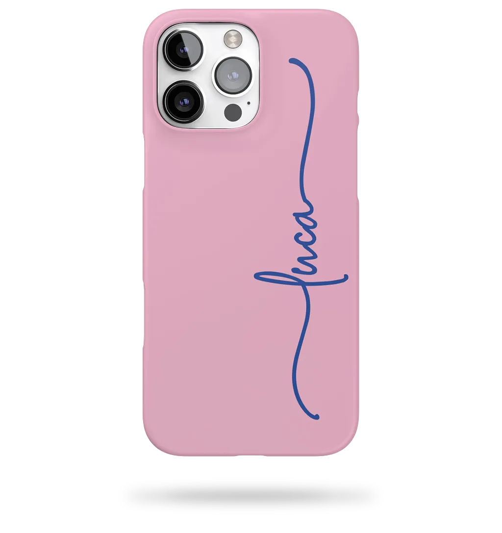 Personalized phone case with custom name by Muk Barcelona sold with Customily