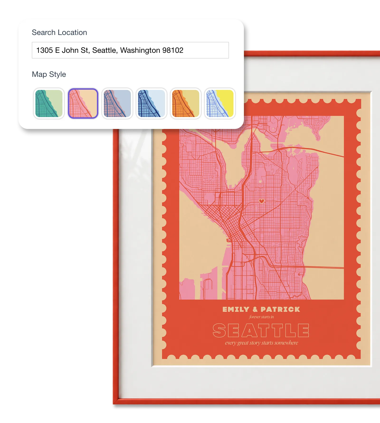 A preview of Customily’s personalization tool in action