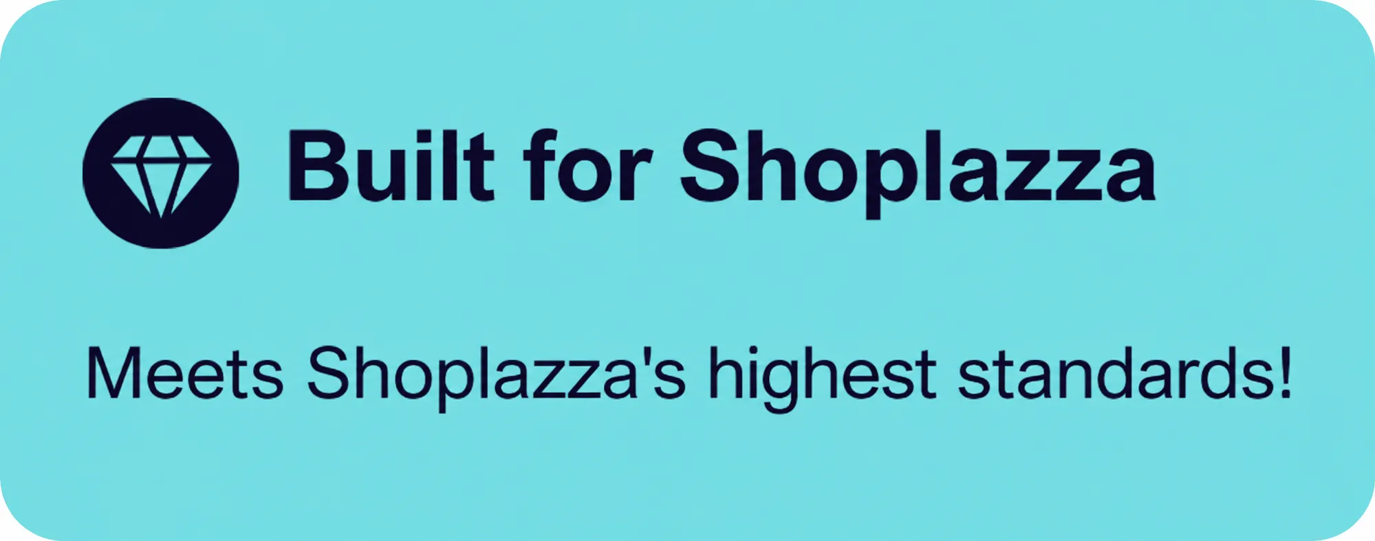 Built for Shoplazza badge