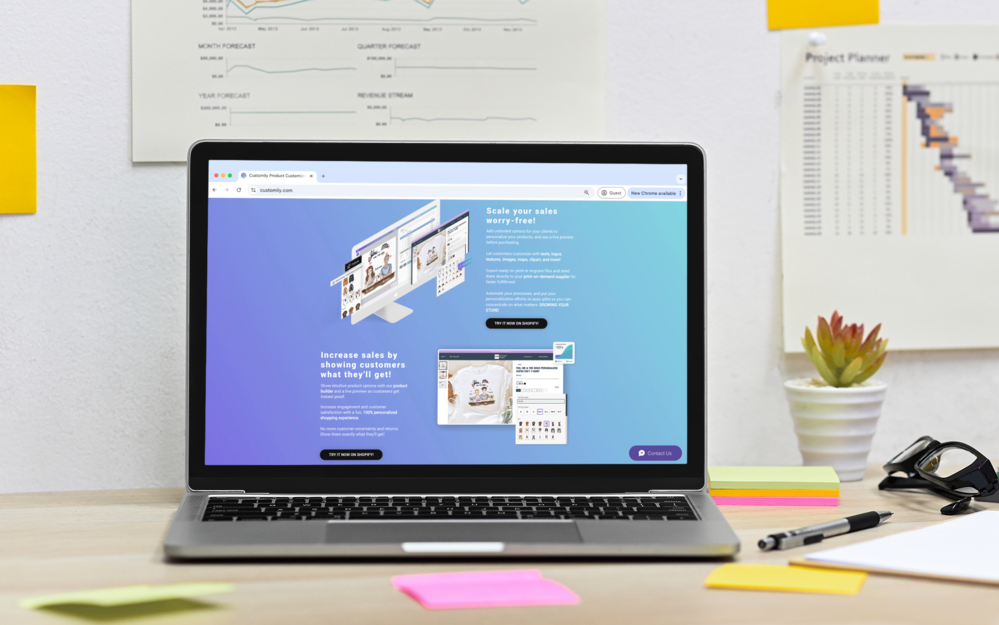 Customily website