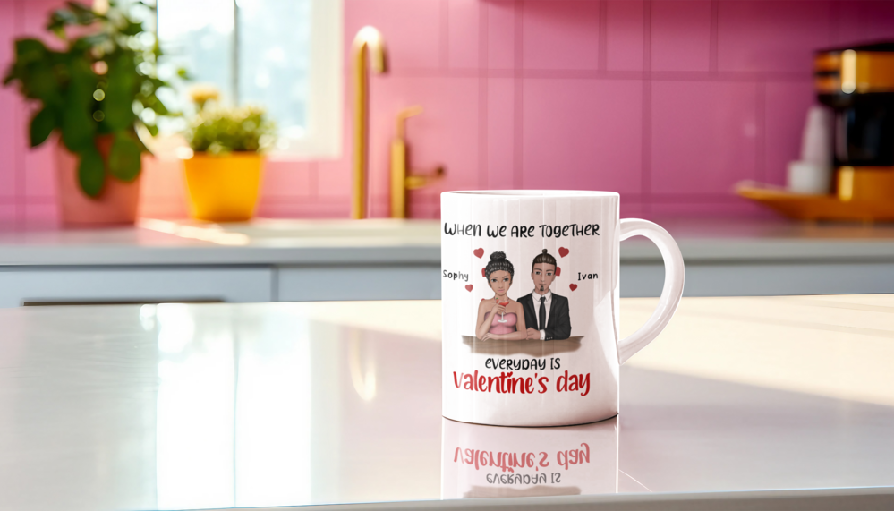 custom couple coffee mug