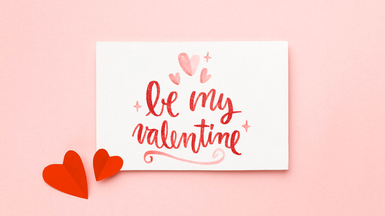 be my valentine card