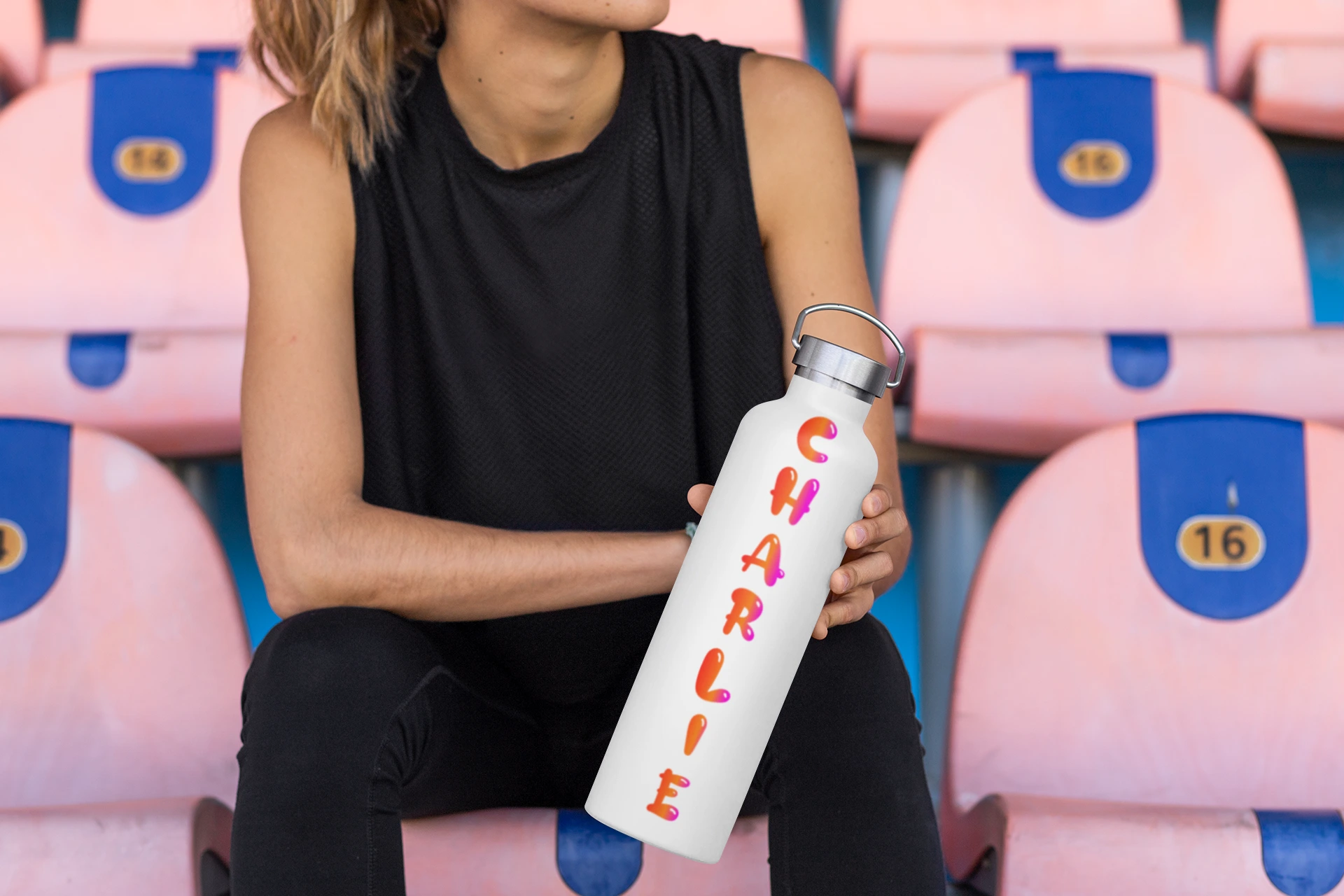 Custom vogue water bottle
