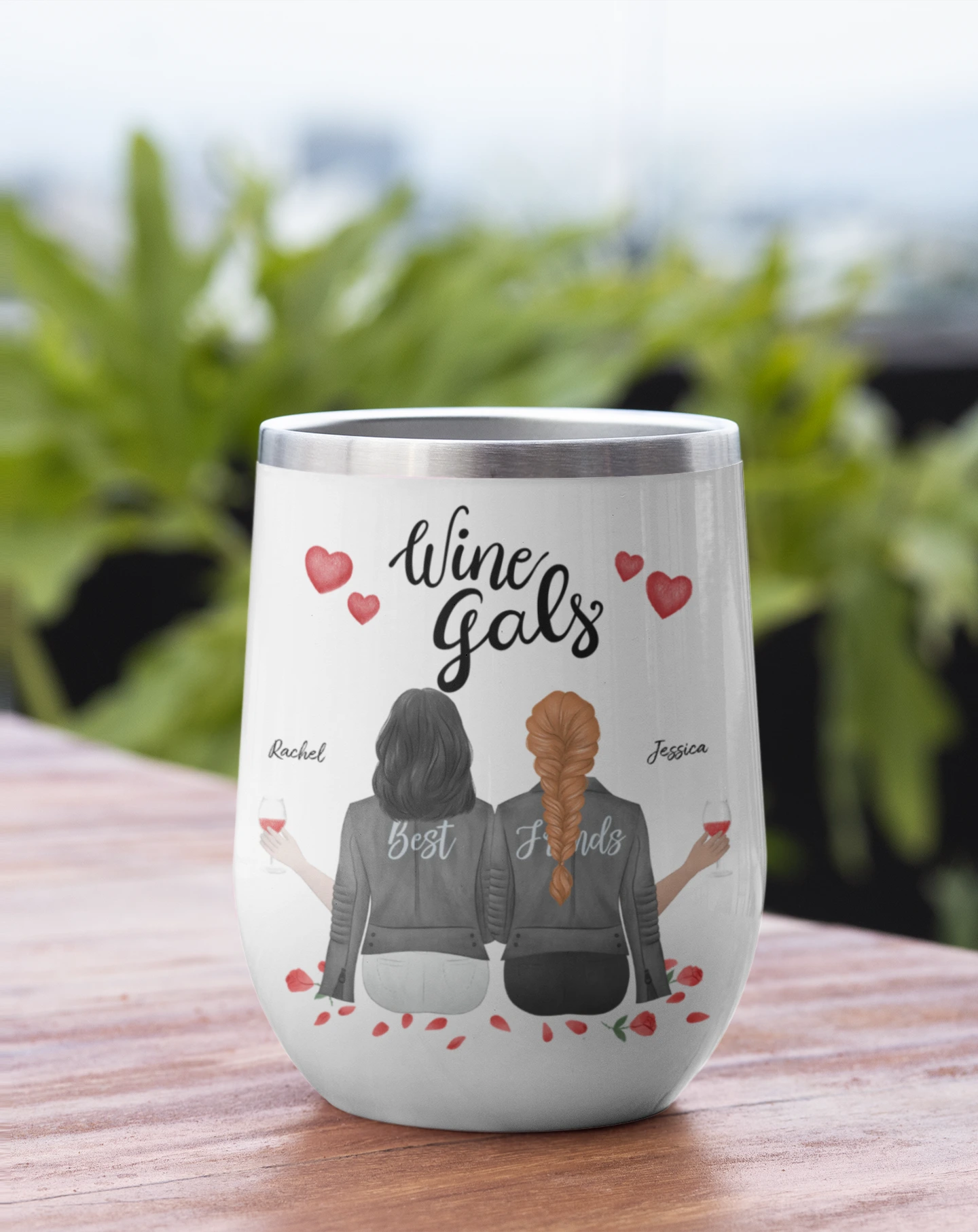 Custom wine tumbler