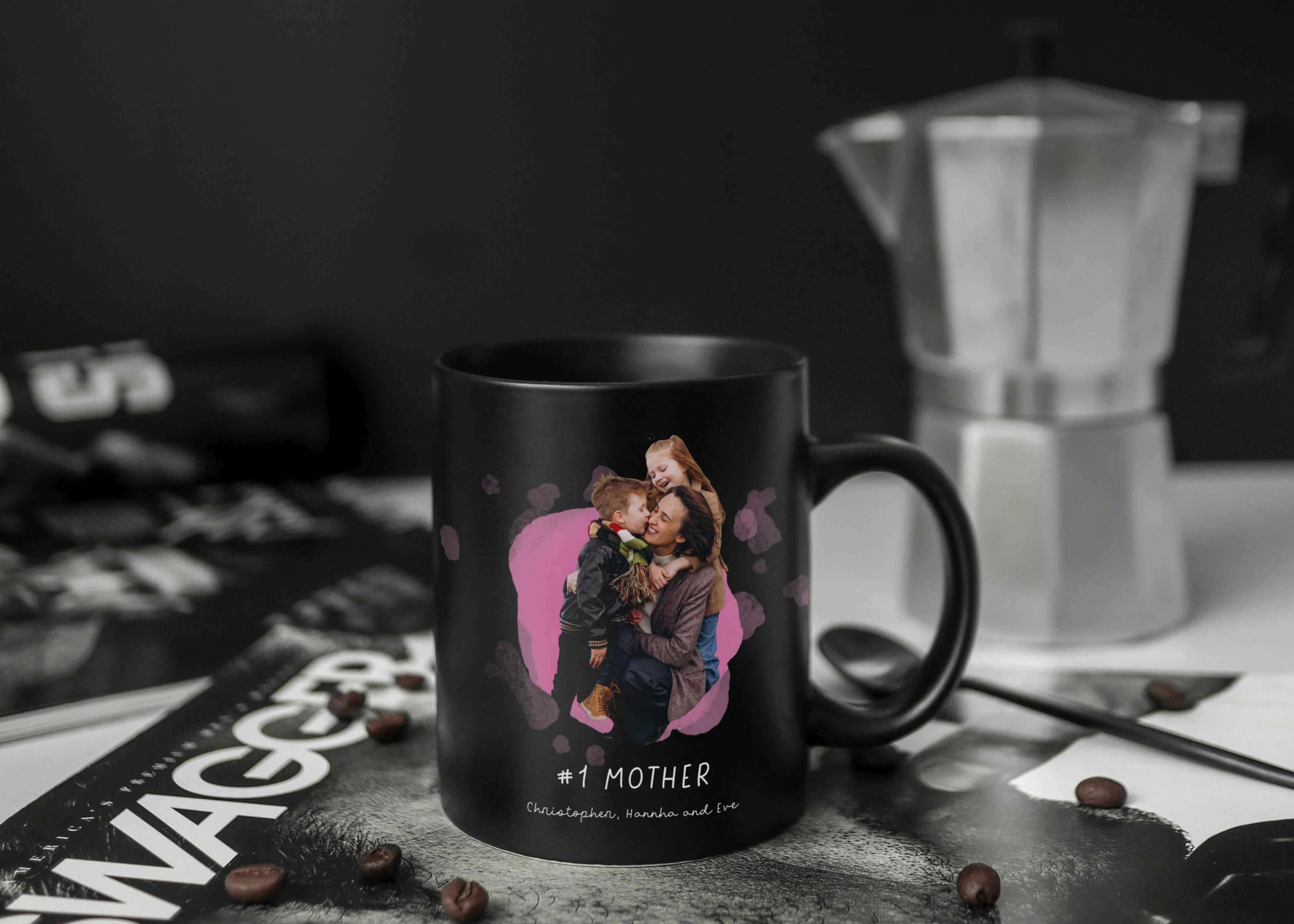 a personalized mug