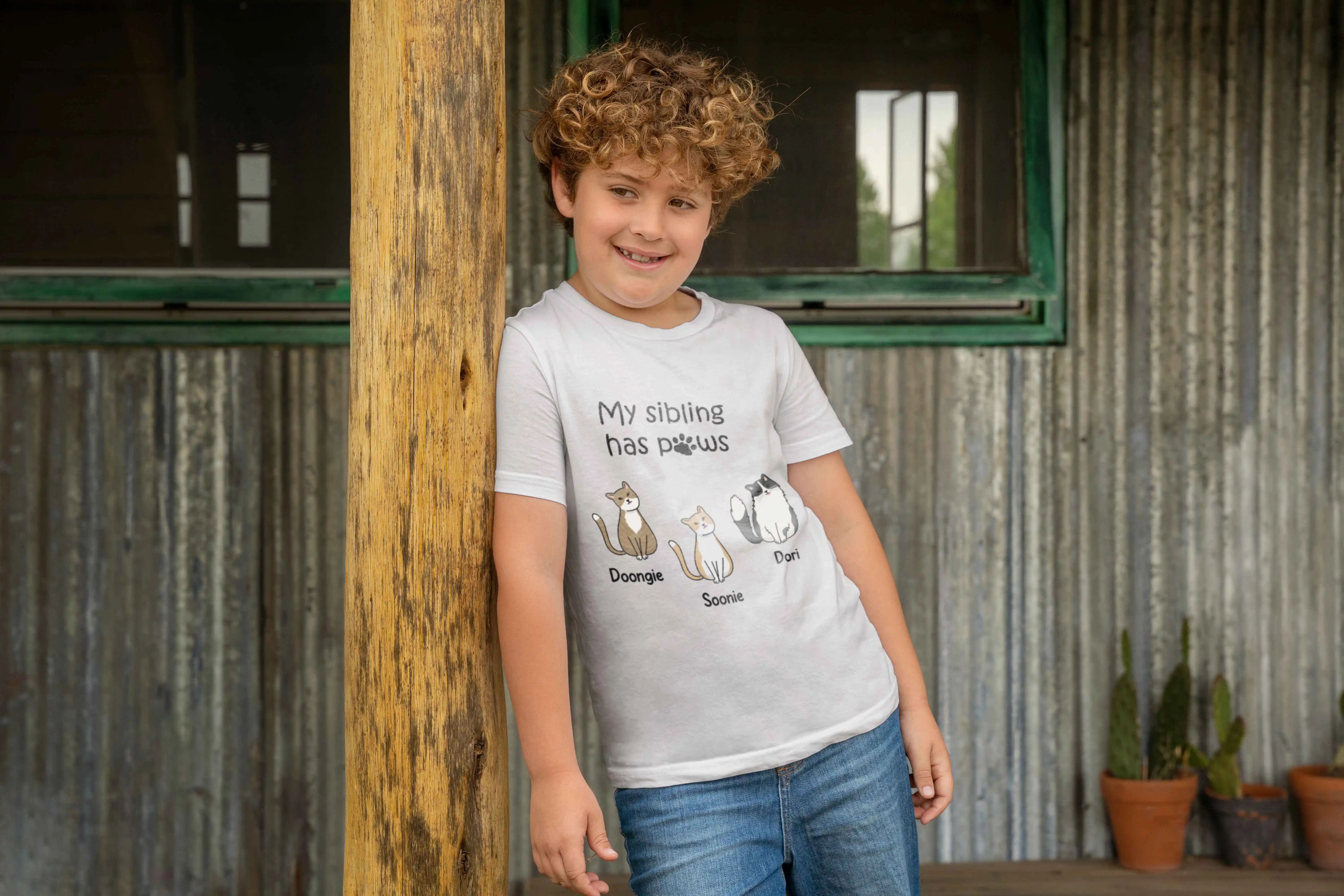 a personalized T-shirt