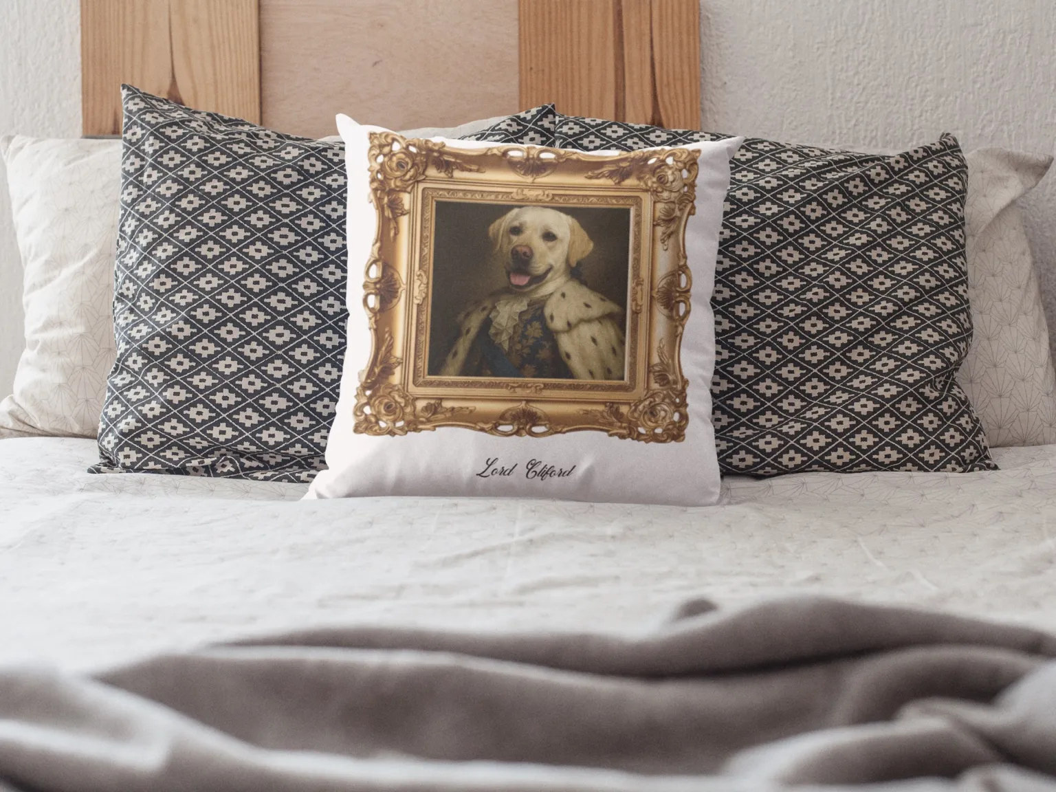 a personalized pillow