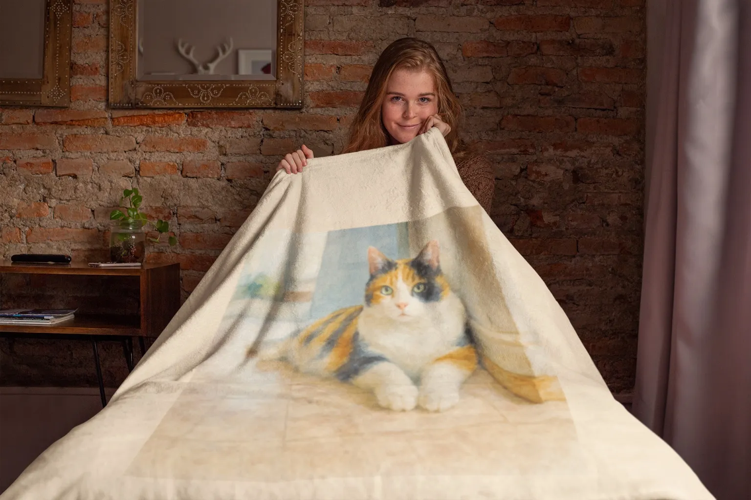 a personalized blanket