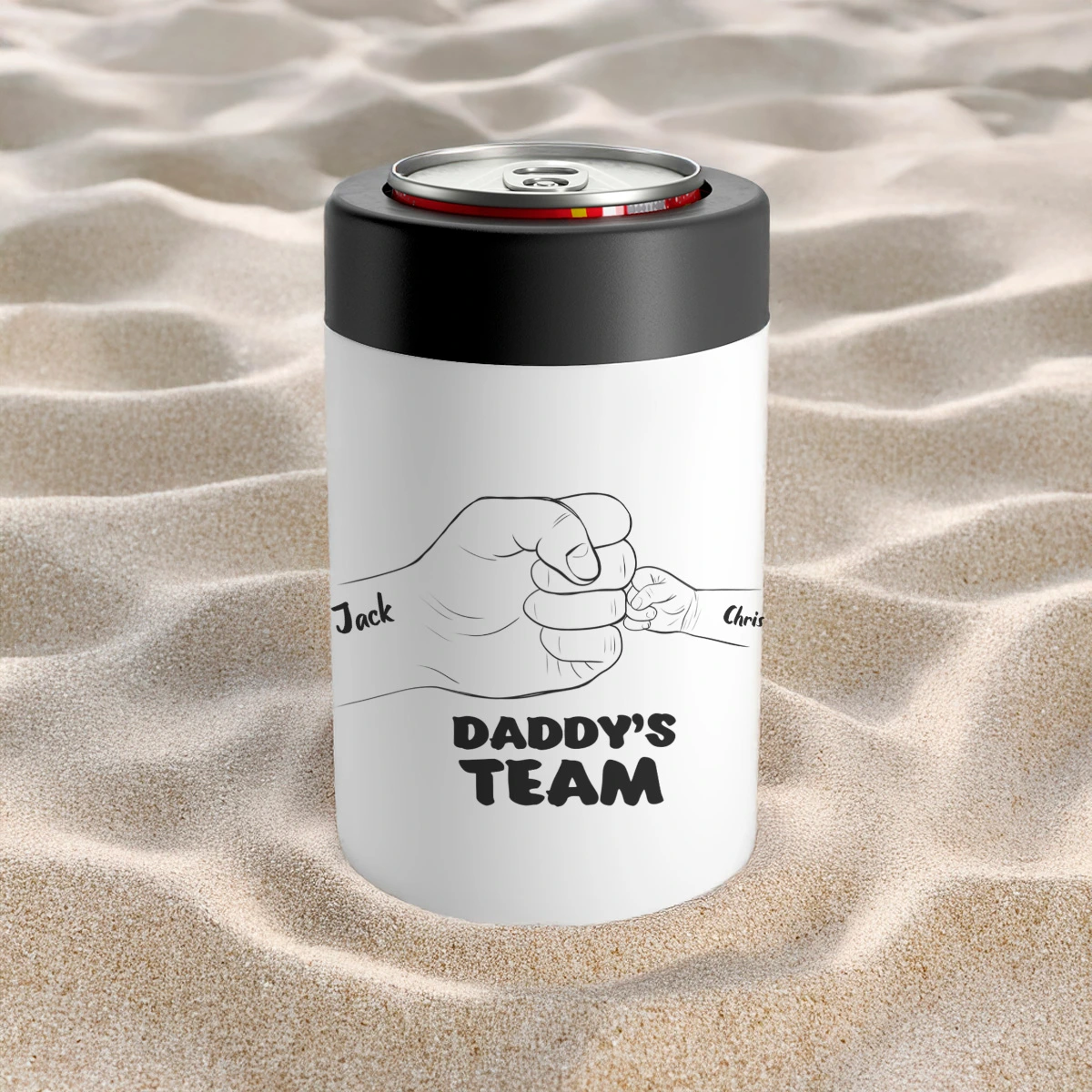 a personalized koozie