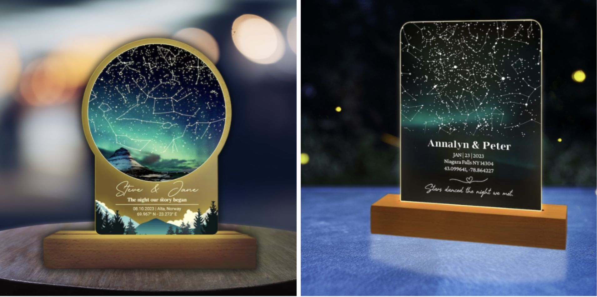 A personalized arcrylic