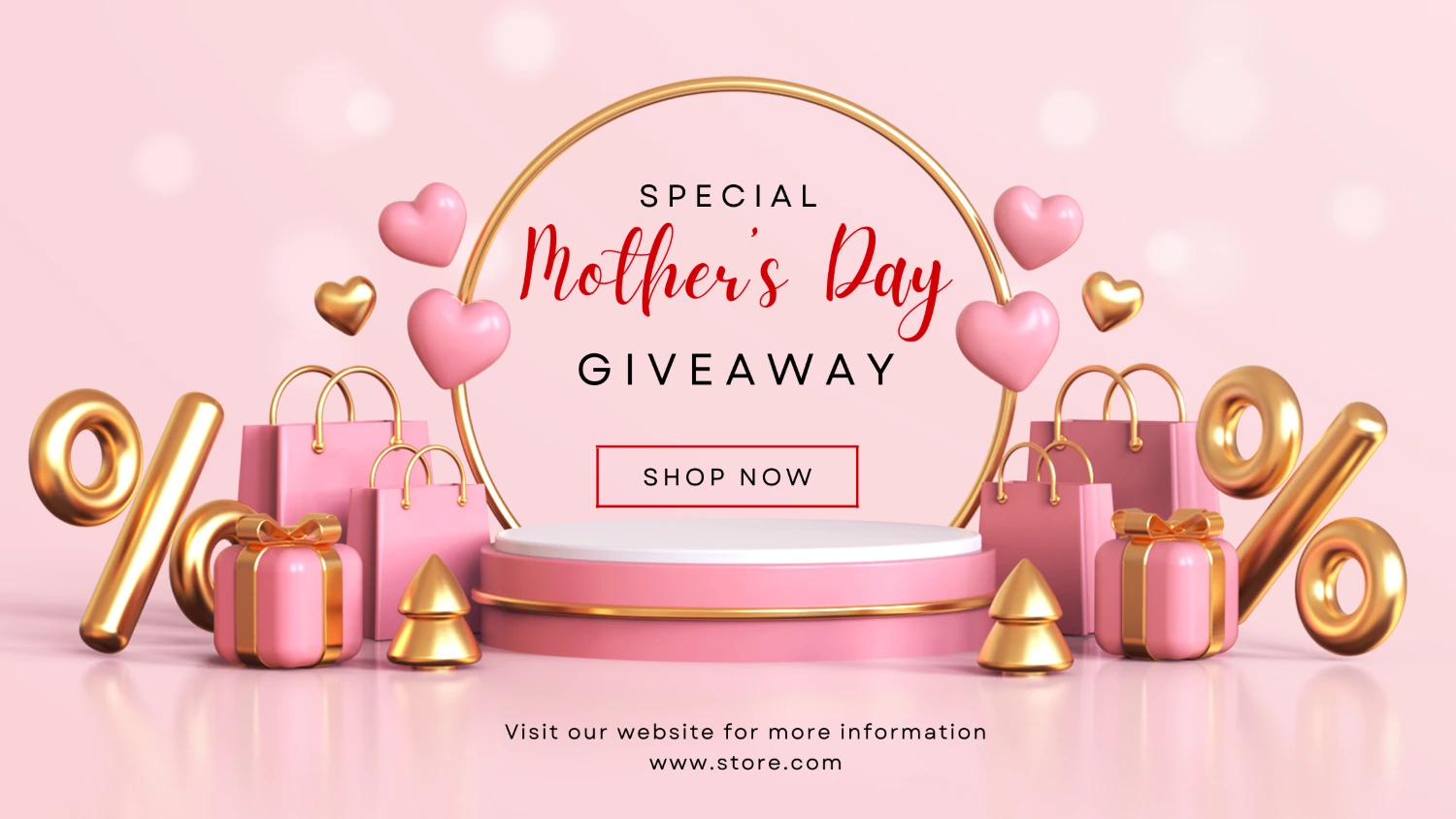 Mothers Day promo banner