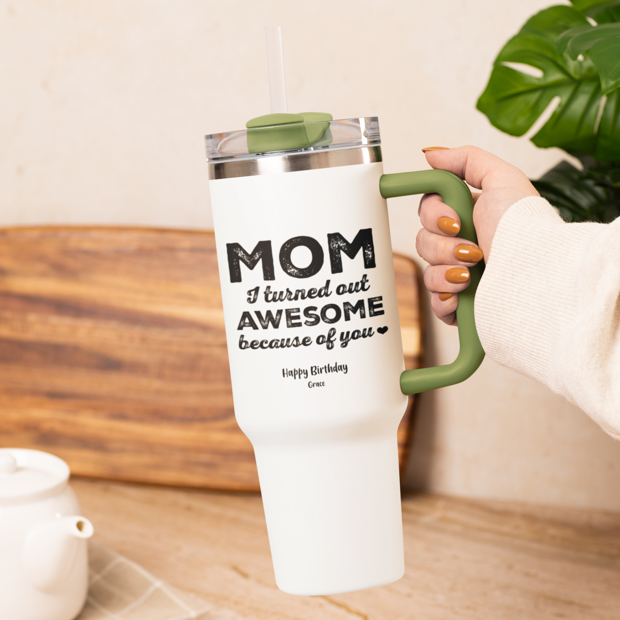 a personlaized tumbler