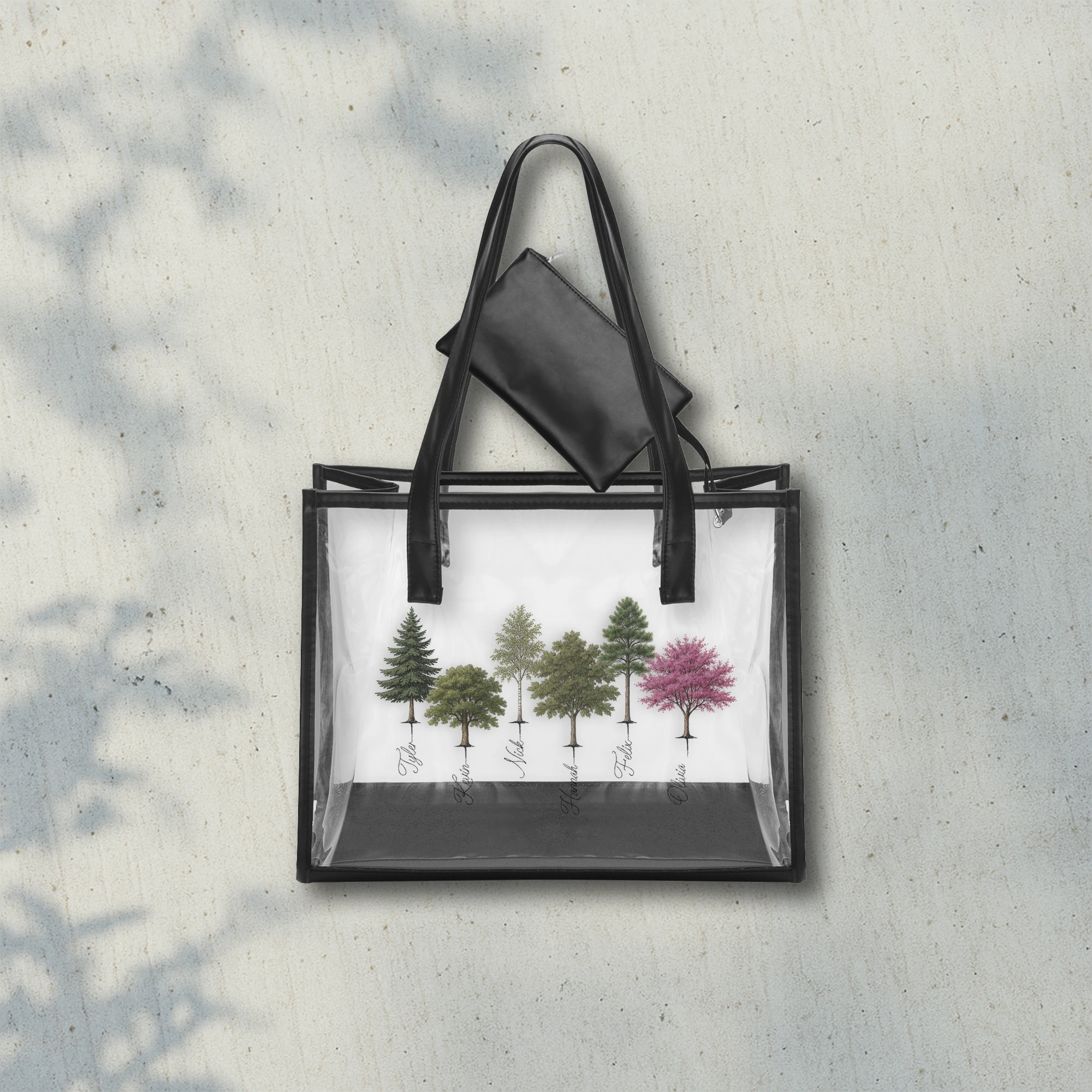 a personalized tote bag
