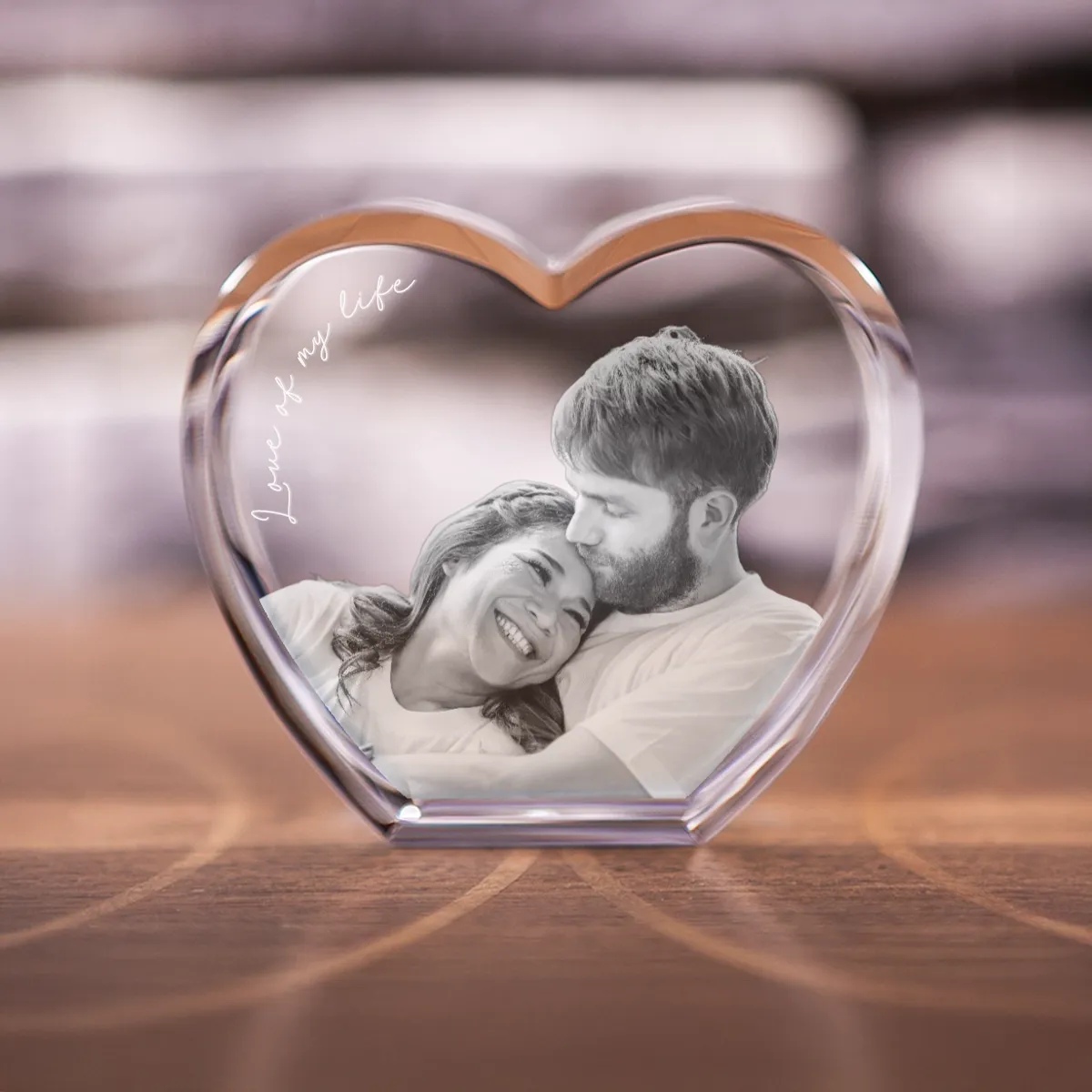 a personalized crystal 