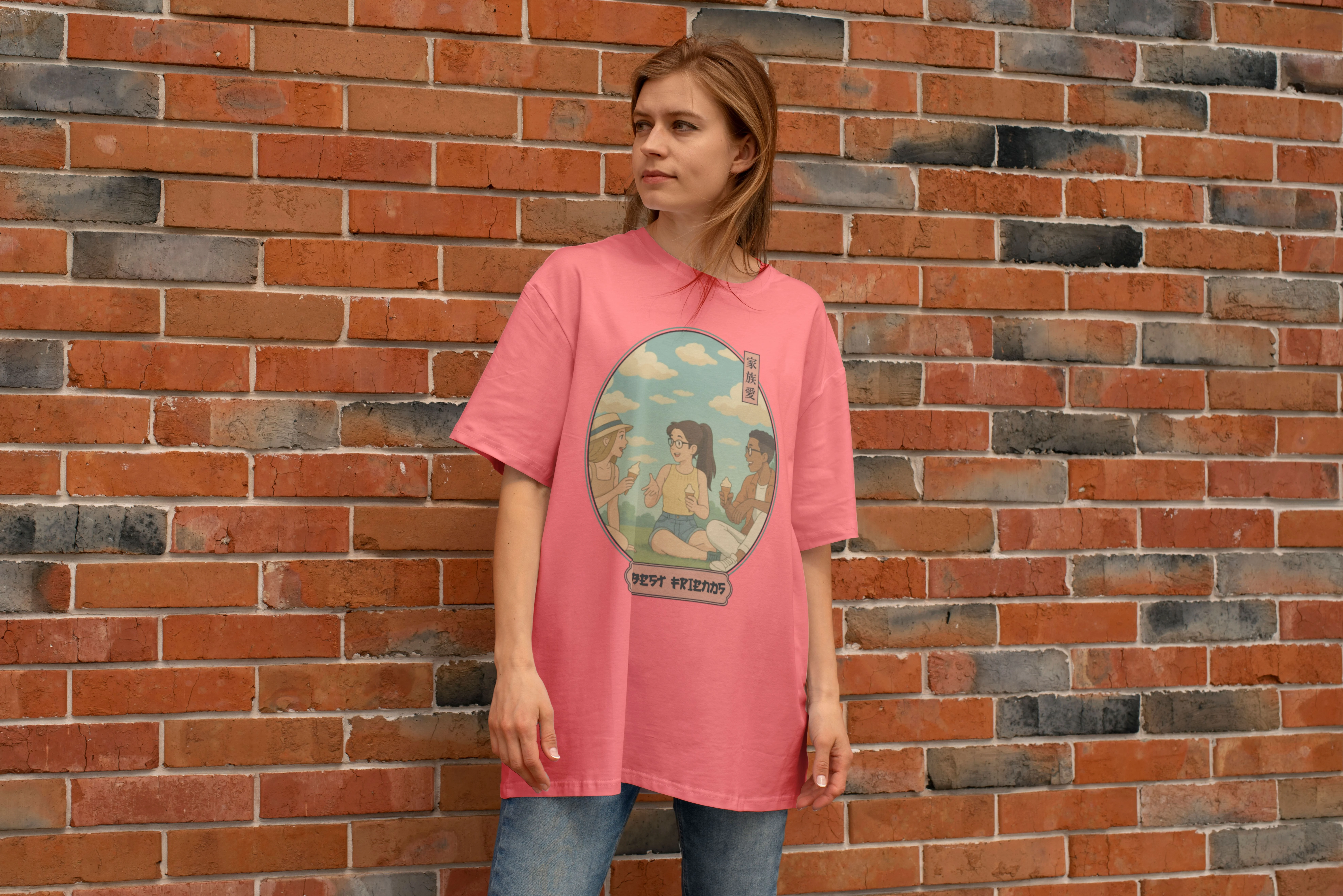 Customizable t-shirt with Merchize and Customily