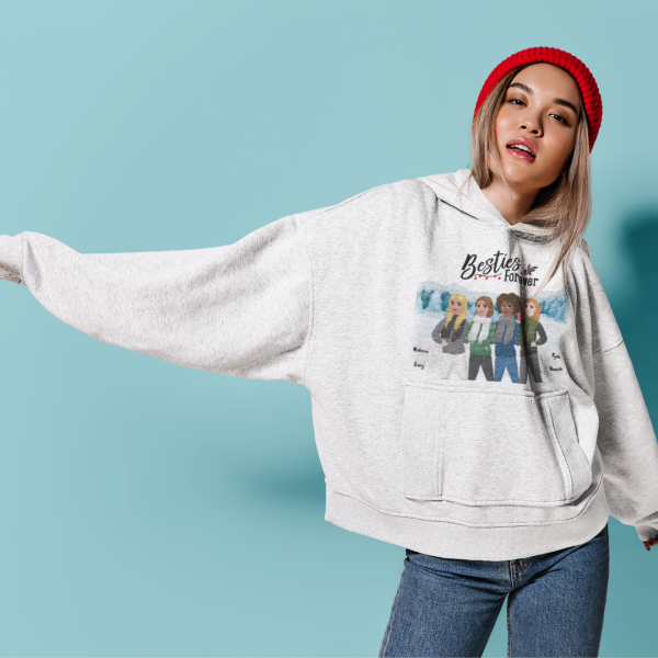 a personalized hoodie