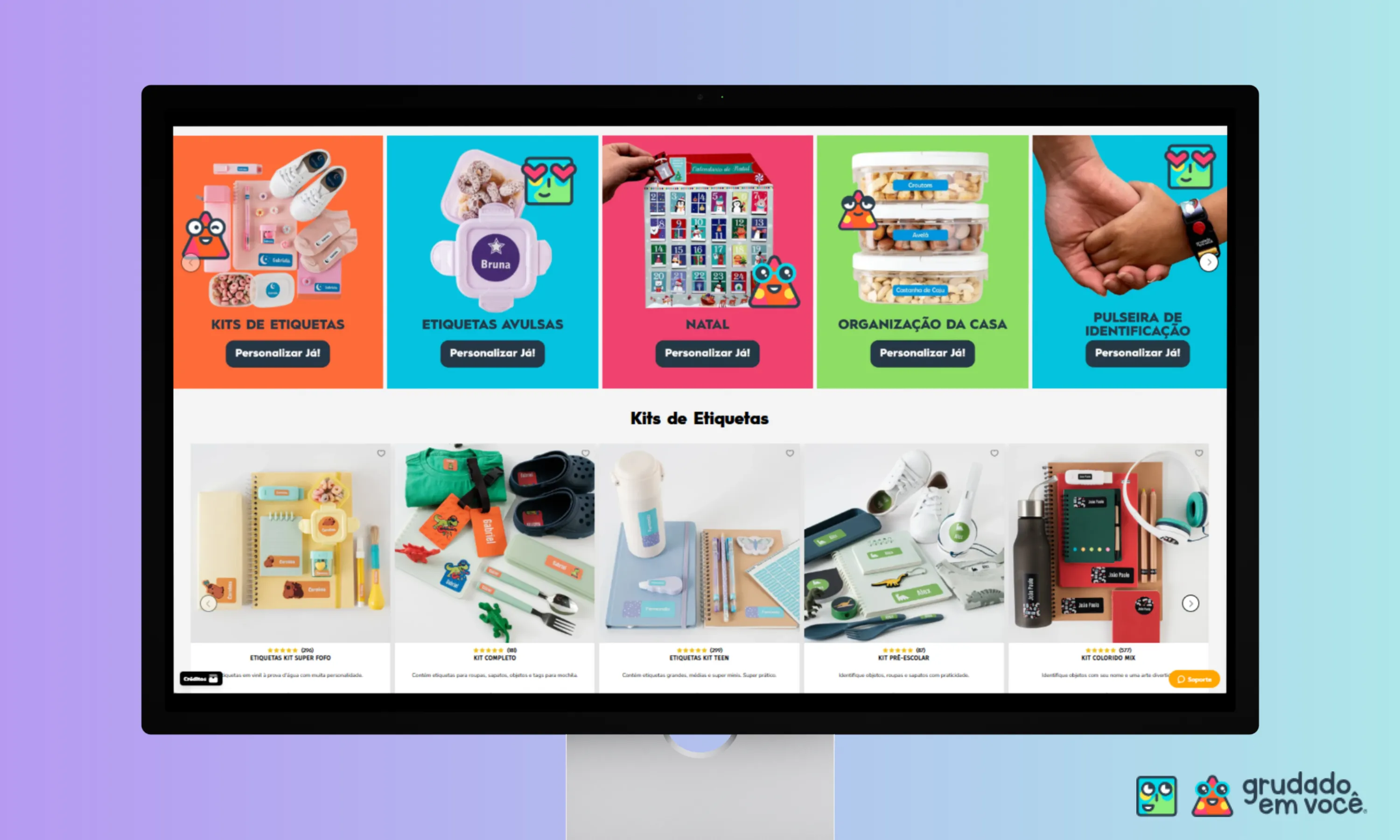 Grudado en voce screenshot website