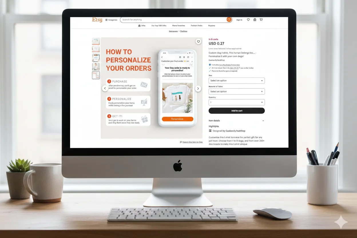 Customily Personalization for Etsy