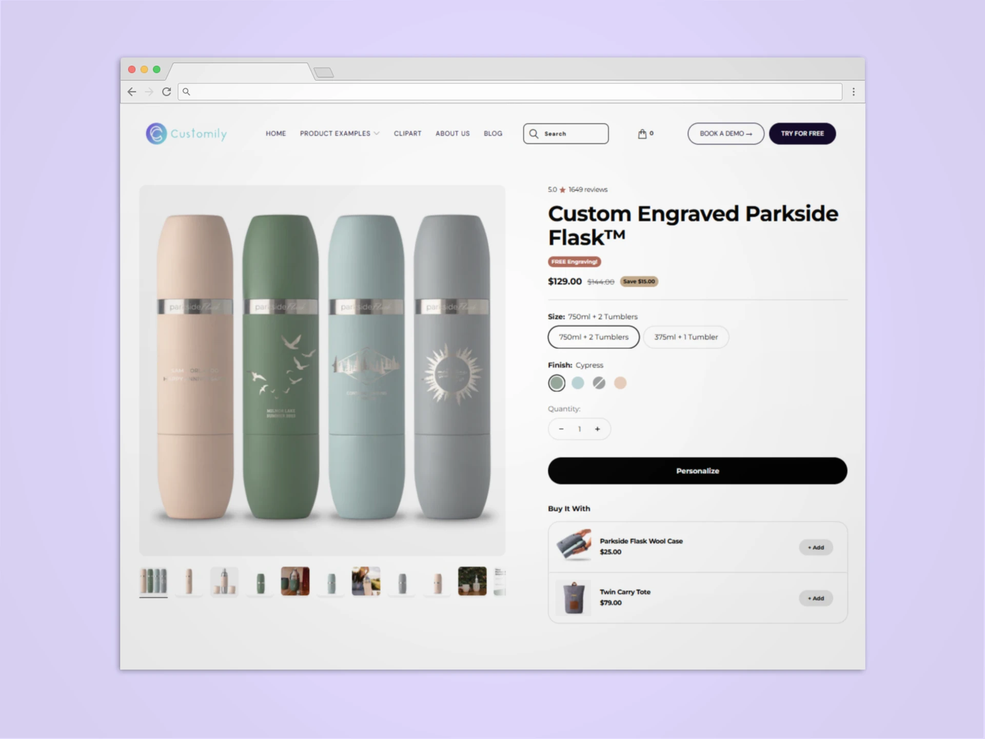 Customily Personalized Tumblers