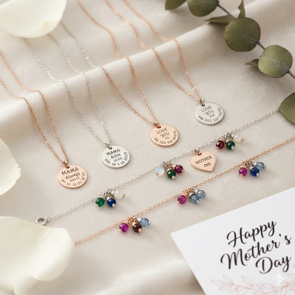 Personalized Jewelry for Mothers Day