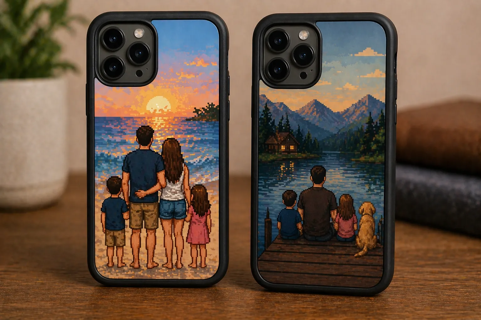 Personalized mobile phone cases with AI effects