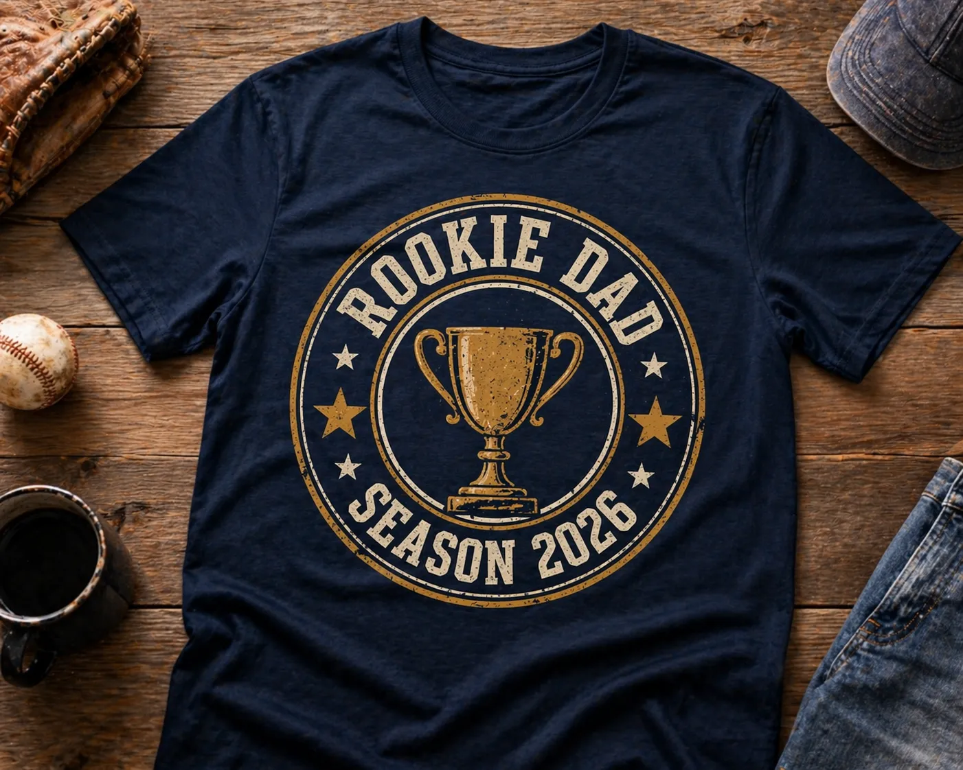 Personalized T Shirt for Dad Made With Customily