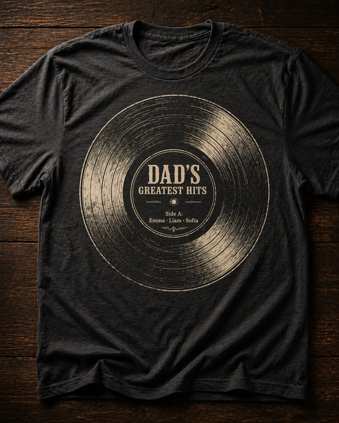 Personalized TShirt for Dad with Customily